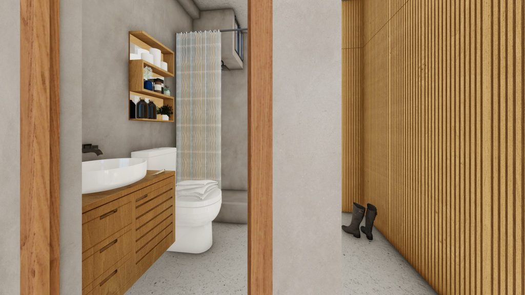 V.I. BAÑO 2DO PISO+CLOSET